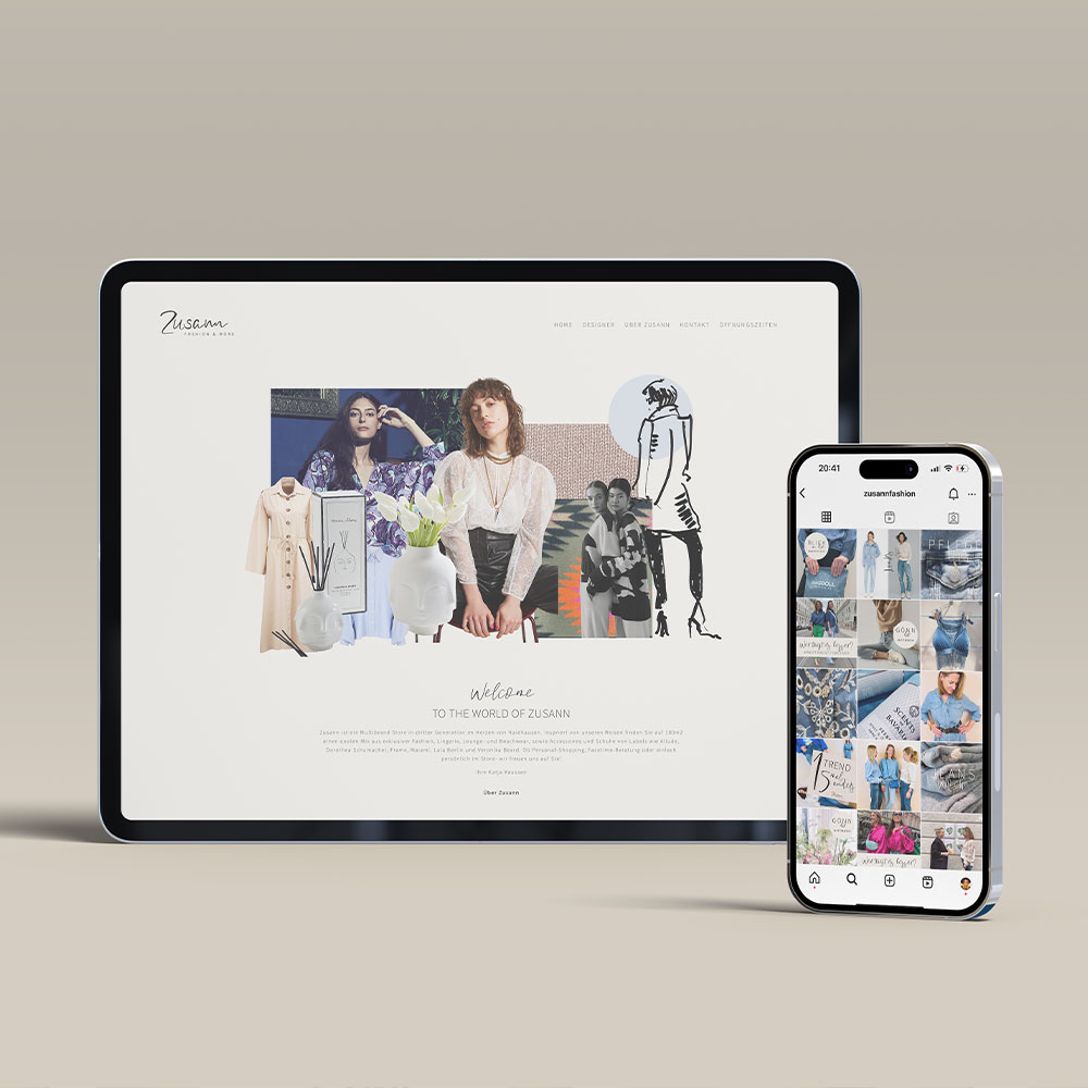 ZUSANN FASHION - Corporate Design