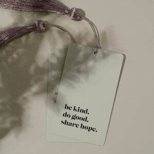 Fashion Hangtag grün