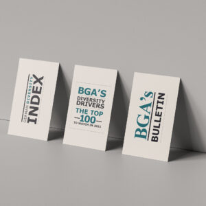 Triple Business Card Mockup by Anthony Boyd Graphics