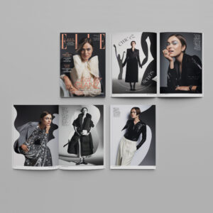 Elle fashion magazine paperer