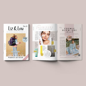 Liz & Lou Magazine Editorial Layout Art Direction