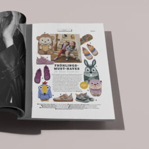 Affenzahn Advertorial Luna Magazine Mockup